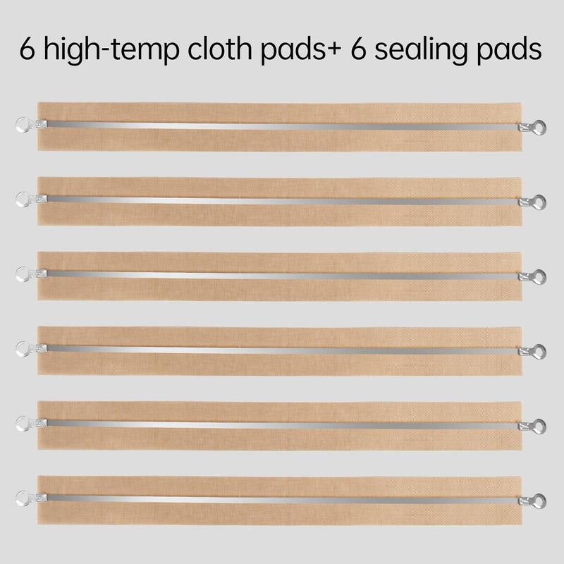R-PACK Impulse Sealer Heat Wire Element Strip - 8in Sealing Replacement Heating Wires for Sealing Machines (Sealing width : 3mm) - Image 3